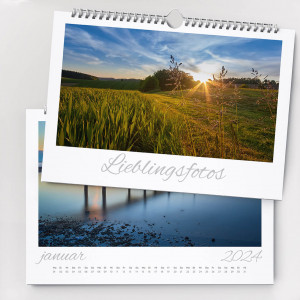 Kalender mit Fotos in A3-Format