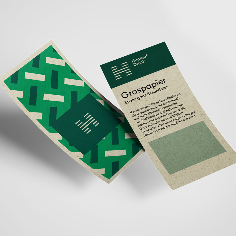 Flyer Graspapier
