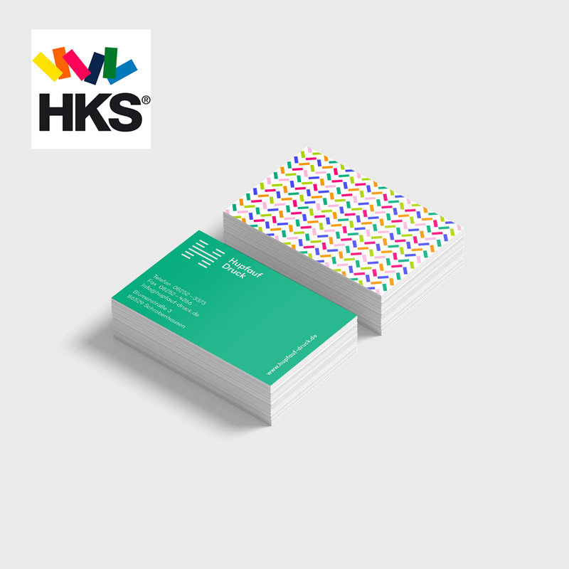 Visitenkarten mit HKS Sonderfarben