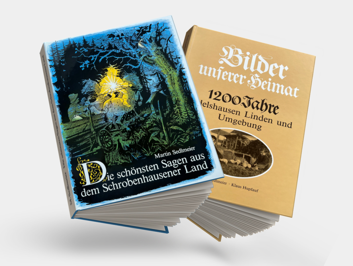 Bild von zwei gedruckten Büchern