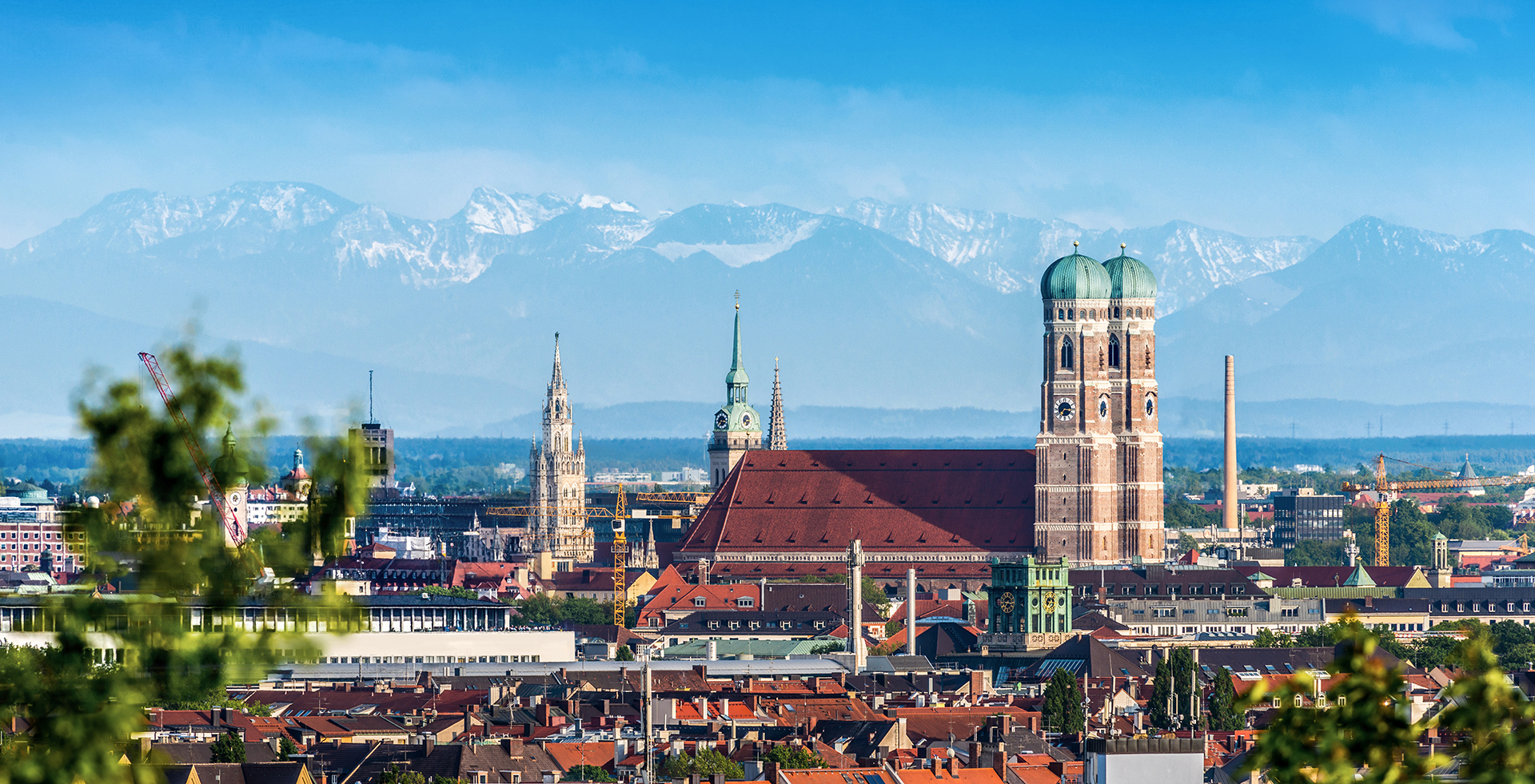 Ein Blick über München